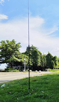 Antena Vertical Hf Para Banda Ciudadana 2-30Mhz Broadhand Anyenna V Base Socket Long Range Ham Radio 1