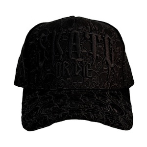 Gorras <span class=keywords><strong>de</strong></span> Gamuza Personalizadas <span class=keywords><strong>de</strong></span> 5 Paneles con Visera Curva, Estilo Deportivo, Barbas, DeathRow, LA <span class=keywords><strong>Dodgers</strong></span>, con Logotipo Bordado, Fabricante Personalizado - Product Image 4