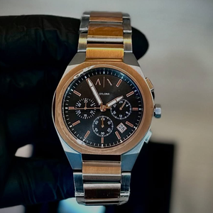 <span class=keywords><strong>Reloj</strong></span> cronógrafo para hombre, cronógrafo para hombre, tres subesferas, correa de disco, fecha, <span class=keywords><strong>reloj</strong></span> de cuarzo de acero inoxidable - Product Image 2