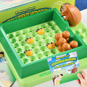 Jouet d'évasion interactif de bureau pour l'éducation précoce, hérisson en plastique qui cherche sa maman, <span class=keywords><strong>jeu</strong></span> de labyrinthe, liquidation, amusant, parent-enfant, intelligent - Product Image 6