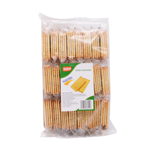 Sin azúcar 500g <span class=keywords><strong>Galleta</strong></span> Crujiente Leche Sal <span class=keywords><strong>Soda</strong></span> Galletas Bicarbonato <span class=keywords><strong>de</strong></span> sodio en forma <span class=keywords><strong>de</strong></span> rectángulo en embalaje <span class=keywords><strong>de</strong></span> cartón - Product Image 2