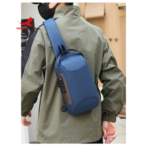 Sac de poitrine antivol imperméable personnalisé pour homme, tendance et abordable - Product Image 2