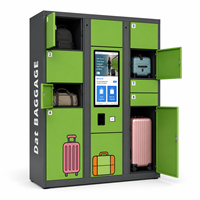 Système de stockage intelligent des bagages, armoire de rangement des bagages, casier à bagages pour gare