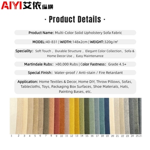 Tapicería para Muebles, Textil para el Hogar, Tela de Terciopelo Holandés 100% Poliéster, Felpa Corta, Color Sólido, para Fundas de Sofá de Sala de Estar - Product Image 6