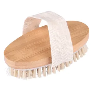 Bamboo massage <b>brush</b> personalized gadgets - Product Image 1