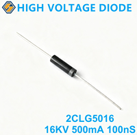 Diode haute tension 2CLG5016, redresseur haute tension 16kV 500mA 100nS, diode redresseuse à récupération ultra-rapide pour alimentation de rayons X