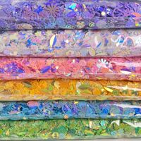 Paillette de Paillettes Pailletées Dorées et Brillantes en PVC Géométrique Sparkle Paillettes Colorées en Vrac pour Fête de Noël