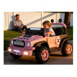 รถยนต์ไฟฟ้าสำหรับเด็ก Toysrunner MS-686 มอเตอร์คู่ 390 แบตเตอรี่ 12V7Ah พร้อมแอพควบคุมการทรงตัว พอร์ต USB เล่นเพลง MP3 และไฟ - Product Image 2