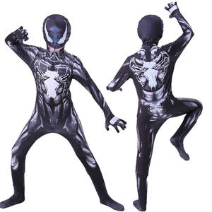Costume de cosplay d'Halloween Amazing Spider-Man Venom, couvre-chef, plusieurs motifs, personnage de jeux, unisexe, polyester, nourrissons, tout-petits - Product Image 3