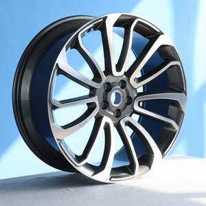 Rines SHIN Forjados con Acabado Mecanizado de Múltiples Radios de 20, 22 y 24 Pulgadas para Range Rover, Cadillac Escalade, Lincoln <span class=keywords><strong>Navigator</strong></span>, Jeep Grand Wagoneer - Product Image 3