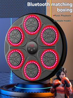 Máquina de Boxeo Inteligente para el Hogar, de Alta Calidad, con Música, Montada en la Pared, Electrónica, con Panel LED, Diseño Personalizable, PVC