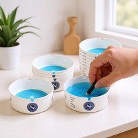 Cendrier jetable rond en résine avec logo personnalisé, sans lavage requis, pour la maison et le bureau, 25 pièces pour les fêtes