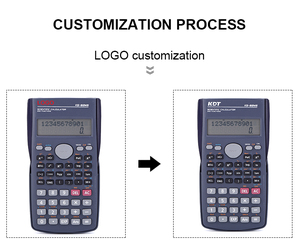 Bán Buôn 82MS Durable Tím Nhựa Điện Tử Khoa Học Máy Tính Với 240 Pin-Powered Chức Năng Biểu Tượng Tùy Chỉnh - Product Image 2