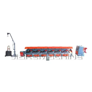 High speed automatic making wire from 6.5 to 2.5 mm factory price straight type steel wire drawing machine