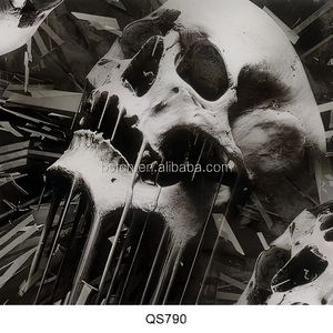 <span class=keywords><strong>Film</strong></span> hydrographique Fearful Death pour casque, moto, intérieur de voiture, papier et <span class=keywords><strong>film</strong></span> d'impression par transfert d'eau - Product Image 2
