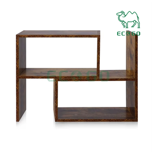 Organizador de escritorio para oficina, estante de exhibición de mesa de madera ajustable, estantería de bambú para sala de estar - Product Image 6
