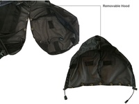 Combinaison Ghillie Respirante de Haute Qualité pour Jeux CS et Sports, Base Sniper Tog, Compatible Hydratation, Vert