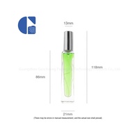 Gaochuang Mini 8ml 10ml Vide Fond Épais Voyage Rectangle Fea 13mm Verre à Sertir Parfum Atomiseur Bouteille Bouteilles De Parfum