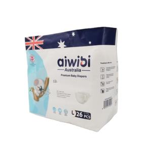 AIWIBI-fabricante de pañales para bebé, venta al por mayor, ultra finos, Súper suaves, desechables, con protector de fugas, embalaje <span class=keywords><strong>jumbo</strong></span> - Product Image 1