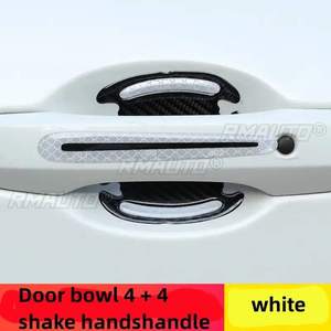 Juego de 8 Protectores para Manijas de Puerta de Coche, Adhesivos Reflectantes para Protección de la Manija y la Zona de la Puerta, Adhesivos Antiarañazos y de Advertencia - Product Image 2