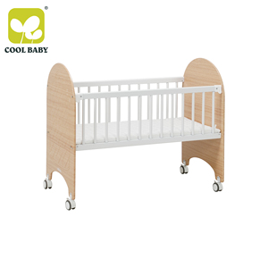 เตียงนอนเด็กทารกแบบ3-in-1เตียงไม้ MDF พร้อมดีไซน์ทัน<span class=keywords><strong>ส</strong></span>มัยและมุ้งกันยุงเสาสูง<span class=keywords><strong>ส</strong></span>ำหรับ B2051 - Product Image 3