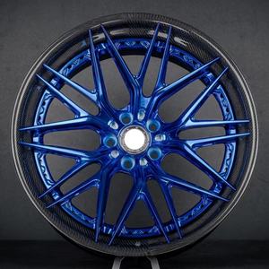 Ruedas de fibra de carbono DJJ Koenigsegg Jesko, llantas forjadas con nuevas condiciones para <span class=keywords><strong>McLaren</strong></span> 720S, <span class=keywords><strong>Ferrari</strong></span> F8, Lamborghini Aventador - Product Image 1