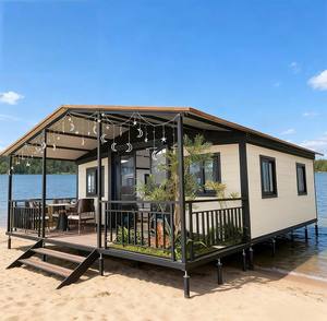 Sistem Solusi Hunian Modular Berkelanjutan Rumah Ekspansi Dua Sayap EcoHaven - Product Image 1