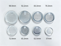 206 # 209 # 211 # 300 # 305 # 307 # 309 # 401 # Couvre-boîtes en aluminium de qualité alimentaire à ouverture facile, scellés anti-déversement pour poudres sèches, pour bidons de lait
