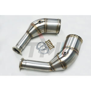 Taimei Performance AU * DI RS6 RS7 S8 A8 C8 4,0 T 2018 + SS304 высокопроточные 200 элементы выхлопной Турбокомпрессор 19 20 21 22 23 - Product Image 3