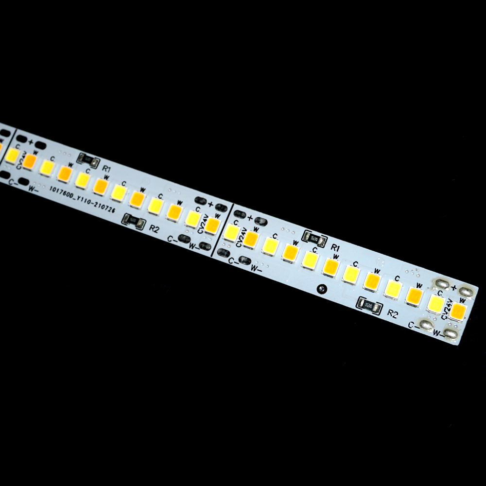 IP20 Rated High-Power LED Light Strip White Color 5000K Ra90 CRI Aluminum 990x12mm PCB DC36V 50000 Hours Lifespan 3-Year