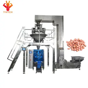 Mesin Pengemas Kacang Vakum Vertikal Otomatis Kecepatan Tinggi untuk Harga Mesin Pengemas Nasi