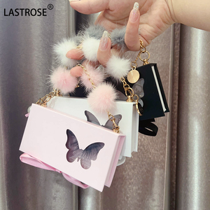 กล่องขนตาปลอมหรูหรา3D กล่องบรรจุภัณฑ์ขนตาปลอมมิงค์แบบติดฉลากได้เอง - Product Image 2