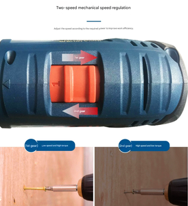 Perceuse-visseuse sans fil <span class=keywords><strong>BOSH</strong></span> GSR120-LI - Visseuse électrique sans balais avec batterie lithium-ion pour projets domestiques et de bricolage - Product Image 4