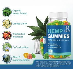 Gomitas de Cáñamo de Marca Privada OEM/ODM, Suplemento para Dormir y Mejorar el Estado de Ánimo, Mejora la Memoria y el Sueño - Product Image 3