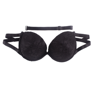 Novità in tessuto di <span class=keywords><strong>pizzo</strong></span> copertura per capezzolo invisibile comodo Push up <span class=keywords><strong>reggiseno</strong></span> <span class=keywords><strong>senza</strong></span> <span class=keywords><strong>spalline</strong></span> - Product Image 1