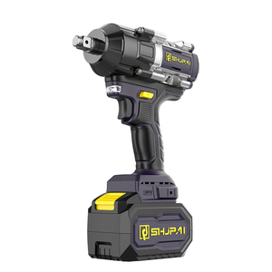 ประแจบลัชเลสไร้สายแบบพกพา 21V แบตเตอรี่ Li-ion แรงบิด 500NM เครื่องมือไฟฟ้าสำหรับซ่อมรถยนต์ - Product Image 1