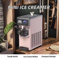 Nouvelle Machine à Crème Glacée Professionnelle Sur Pied à Compresseur pour Boulangerie, Snack, Lait, Légumes, Yaourt, Sirop, Maïs, Fruits Frais