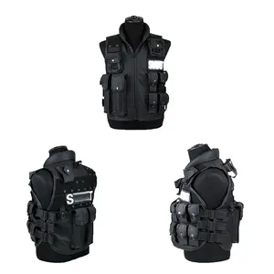 Oxford Stof Plaatdrager Tactisch Vest Gewatteerd Tactisch Vest Voor Mannen Tactisch Vest