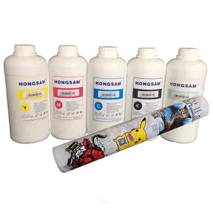 Hoge Kwaliteit Eco Vriendelijke Textiel Pigment Inkt Cmyk Witte Kleur Dtf Inkt Voor Epson Xp600 L1800 L1300 L805 L800 Printer