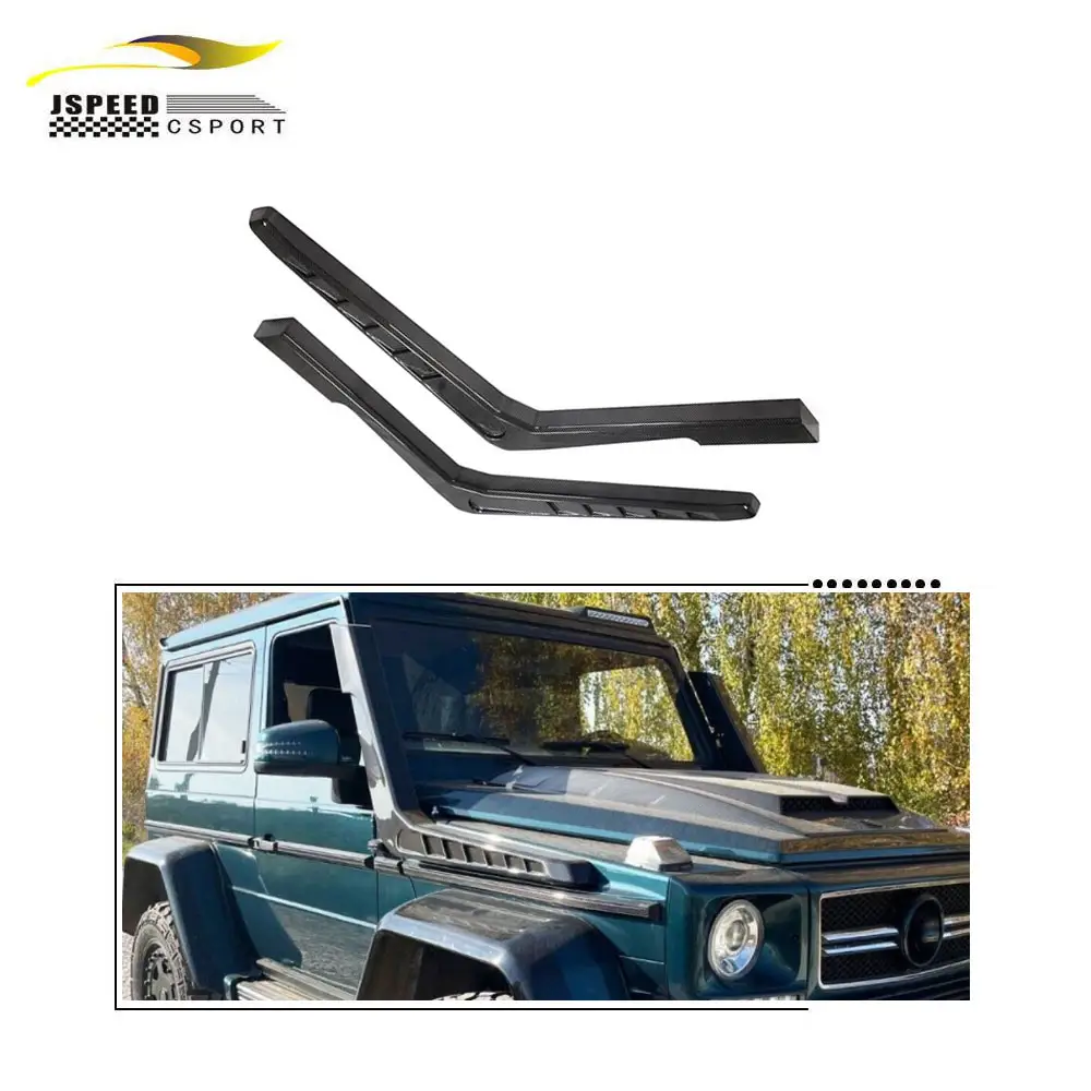 Karbon Fiber hava girişleri için Mercedes Benz G sınıfı G55 G63 G65 AMG 2004-2018