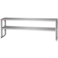 Étagère murale multifonctionnelle robuste en acier inoxydable 201/304 à 3 niveaux, argentée, non pliable, pour table de travail, prix usine