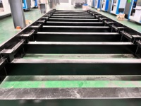 Machine de découpe laser à fibre d'acier PREF grande taille modèle H 3kw 6kw 12kw 20kw raycus max gw ipg jpt 2.5m 3.2m de large