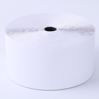 Bande auto-agrippante double face en nylon écologique 110 mm x 25 m/rouleau, adhésif puissant, attaches industrielles robustes