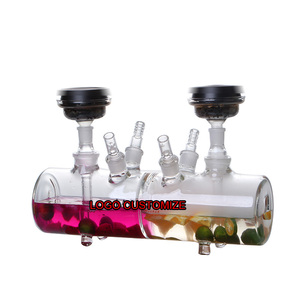 ขวดแก้วมอระกู่สำหรับสูบบุหรี่ <span class=keywords><strong>Hoki</strong></span> ICE shesha hookan หรูหรามืออาชีพ - Product Image 2