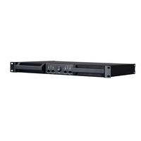 Amplificateur de puissance numérique professionnel 4 canaux classe D 4x450W 1U pour montage en rack, idéal pour les spectacles sur scène et les systèmes audio de clubs