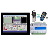 Kit completo de sistema de controlador CNC WiXHC Mach3, pantalla táctil de 15 pulgadas, ordenador Industrial y Mpg inalámbrico y tarjeta de movimiento del controlador