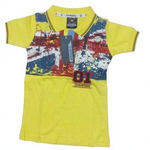 เสื้อโปโลเด็กปักลายพิมพ์ลาย OEM ขายส่ง ผ้าฝ้ายปิเก้ 100% ระบายอากาศได้ดี เป็นมิตรกับสิ่งแวดล้อม ผ้าถักลายแฟนซี - Product Image 2