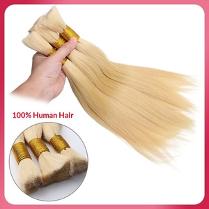 Parrucche Senza Cuciture Transfrontaliere in Veri Capelli Umani, Parrucche di Capelli Umani in Massa, Fasci di Capelli Umani Completi, Capelli Umani Africani Permanenabili - Product Image 3