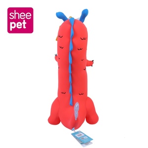 Sheepet Auspicious Red <strong>Dragon</strong> <strong>Pillow</strong> Doll Comfortable Joyful Halloween Gift PP Cotton Filled Stress Relief Zodiac Mascot Washed - Product Image 3