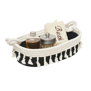 Panier à <span class=keywords><strong>linge</strong></span> tissé pliable en <span class=keywords><strong>corde</strong></span> <span class=keywords><strong>de</strong></span> coton OEM panier pliable <span class=keywords><strong>de</strong></span> forme mignonne pour <span class=keywords><strong>salle</strong></span> <span class=keywords><strong>de</strong></span> <span class=keywords><strong>bain</strong></span> Offre Spéciale panier à <span class=keywords><strong>linge</strong></span> en tissu - Product Image 3